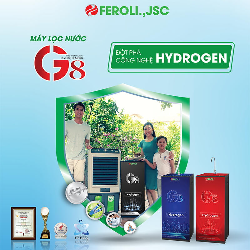 máy lọc nước ro Feroli G8 Hydrogen 