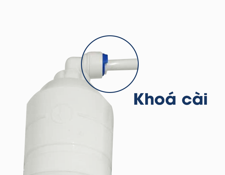 Vị trí khoá cài trên lõi khoáng